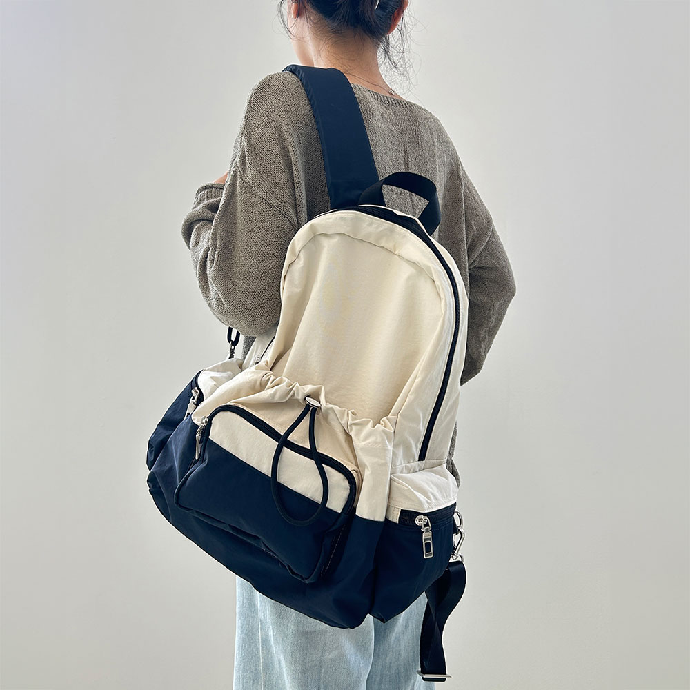 로디나트 투톤-스트링 백팩, 400그램 초경량 방수 데일리 백팩