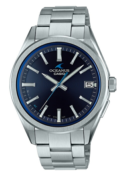 카시오 CASIO 오셔너스 스틸 블루투스 남성 메탈 밴드 손목 시계 OCW-T200S - 상세 이미지 2