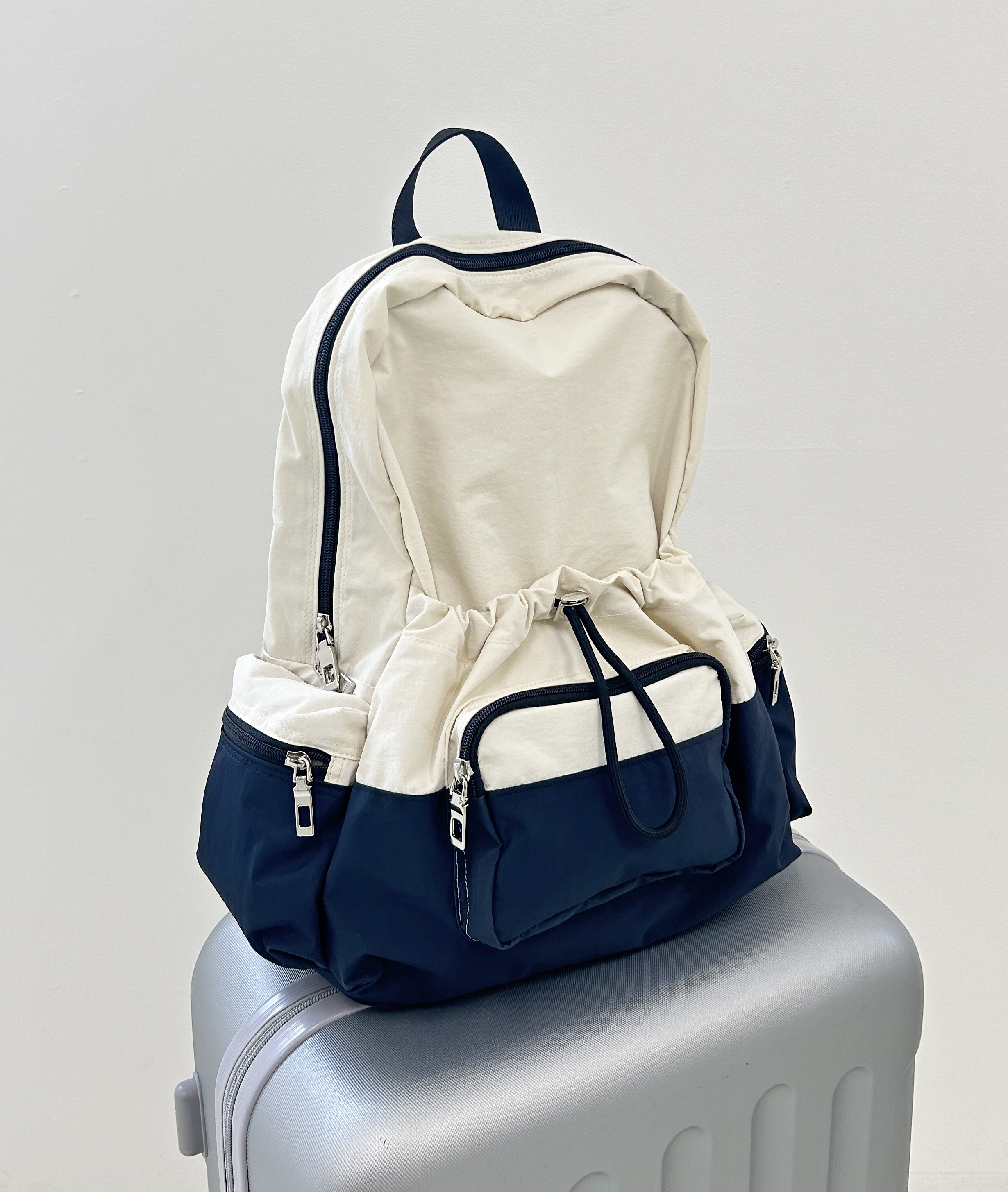 로디나트 투톤-스트링 백팩, 400그램 초경량 방수 데일리 백팩