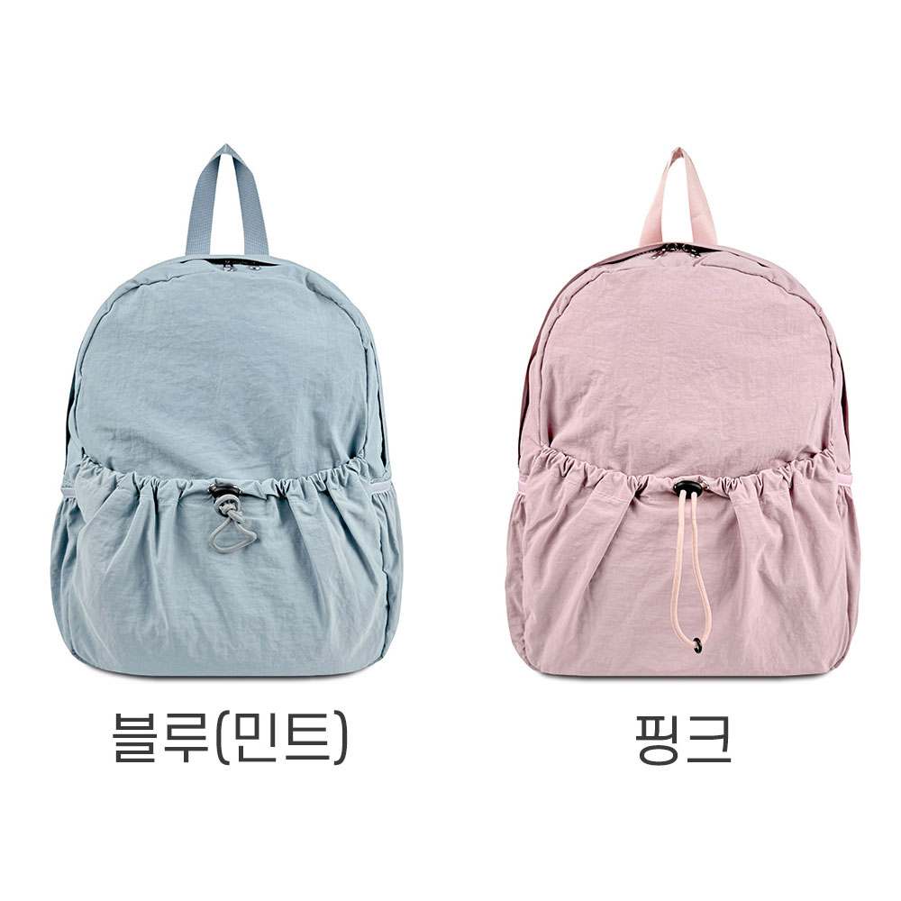 가벼운 나일론 백팩 엄마 할머니 초경량 등에메는 가방 나들외 외출 아담한 미디엄 백팩 이미지 6