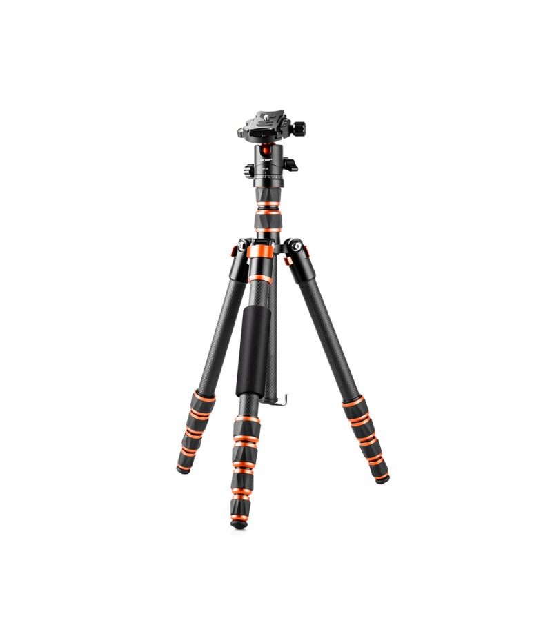 카본 삼각대 카메라 DSLR 여행용 가벼운 5단 삼각대 C225CO 볼헤드포함 KF09 - 상세 이미지 4