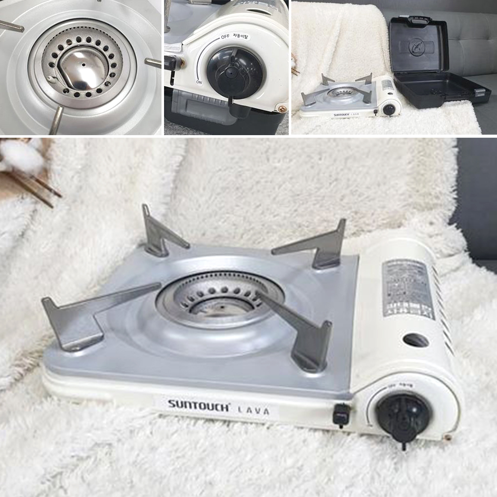 휴대용 버너 가스레인지 야외 캠핑 과압방지 고효율 슬림형