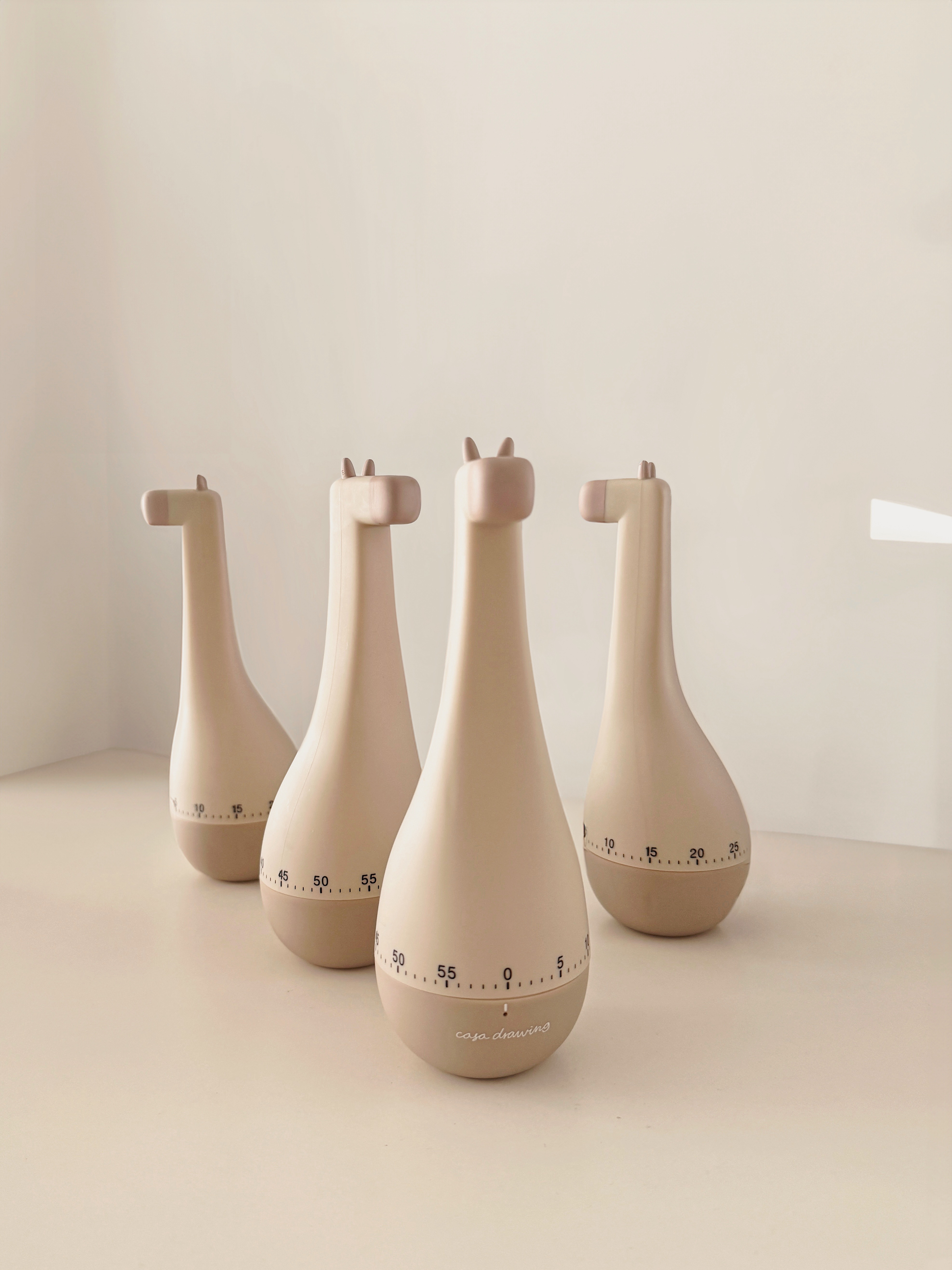 까사드로잉 뽀모도로 기린 타이머 공부 쿠킹 무소음 타이머