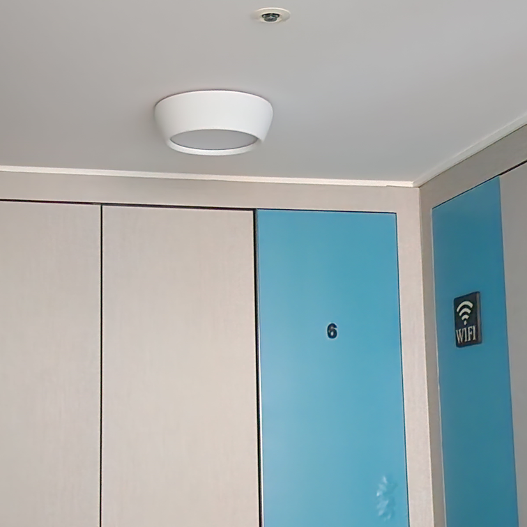 뭉클조명 오름 LED 현관 센서등 원형직부등