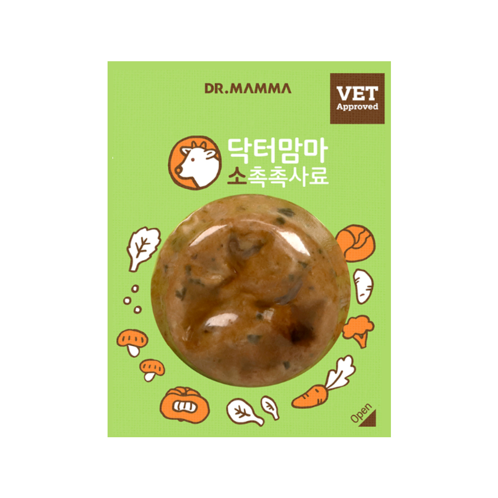 닥터맘마 촉촉사료 버라이어티팩 700g 노령견 습식사료 화식 오일제외 - 상세 이미지 4