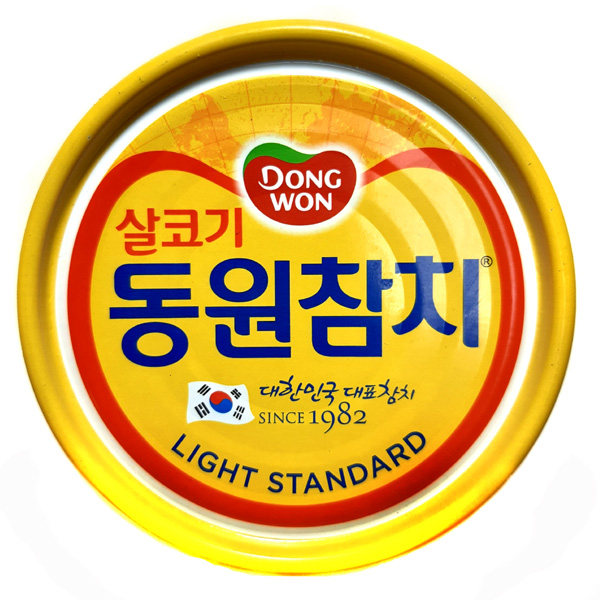 동원참치 라이트 스탠다드 살코기 135g/통조림 : 푸드라떼