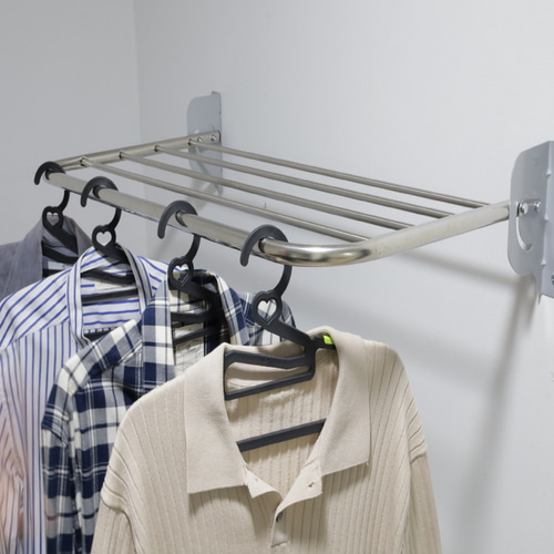 아텍스 베란다 벽걸이 접이식 빨래 미니 건조대 다용도