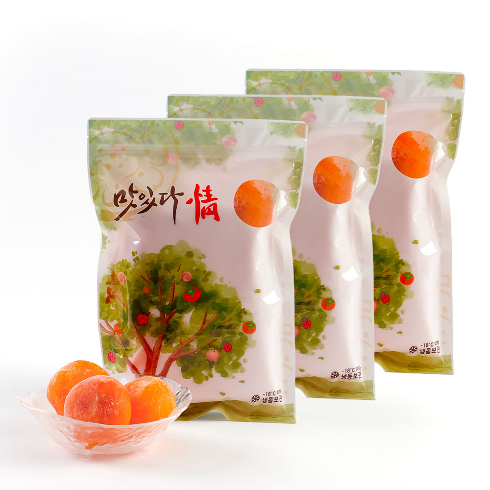 프리미엄 청도 아이스홍시 탈피 1kg x 3봉 - 메인 이미지