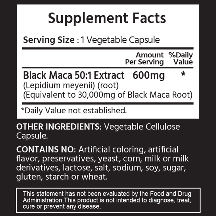 마이라이프 내추럴스 페루비안 블랙마카 30000 mg 120정 미국직배송 - 상세 이미지 2