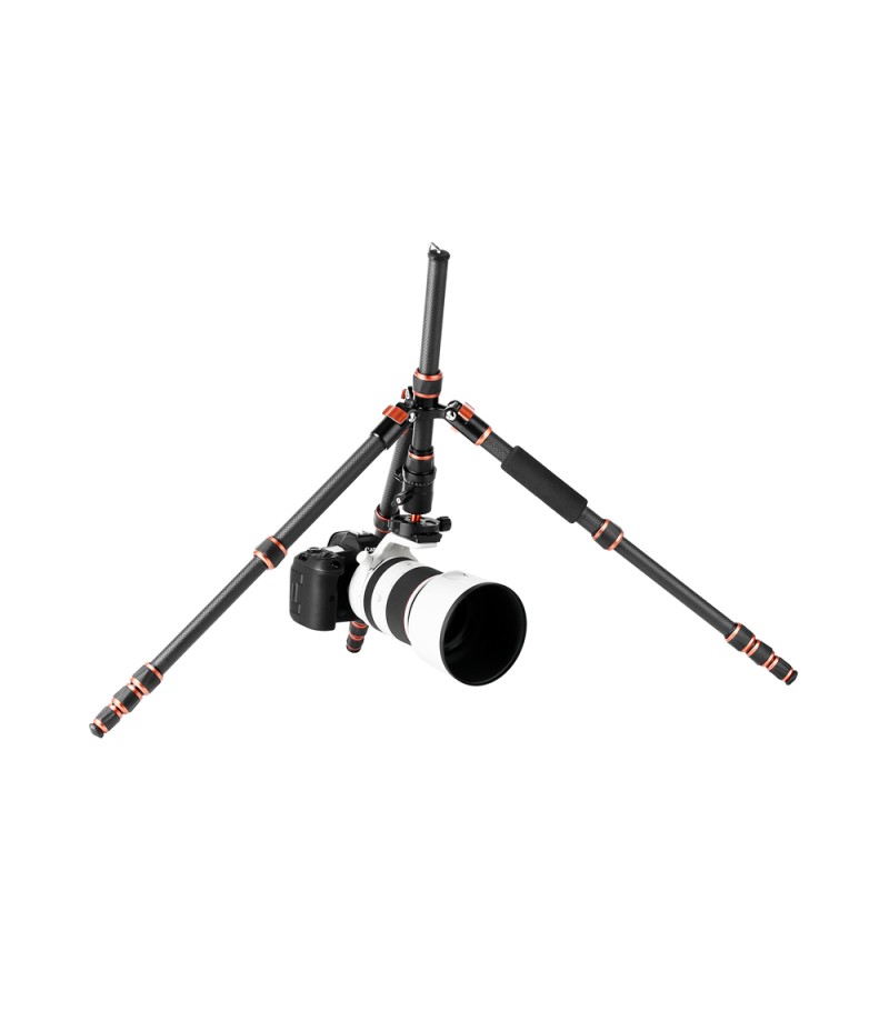 카본 삼각대 카메라 DSLR 여행용 가벼운 5단 삼각대 C225CO 볼헤드포함 KF09 이미지 7