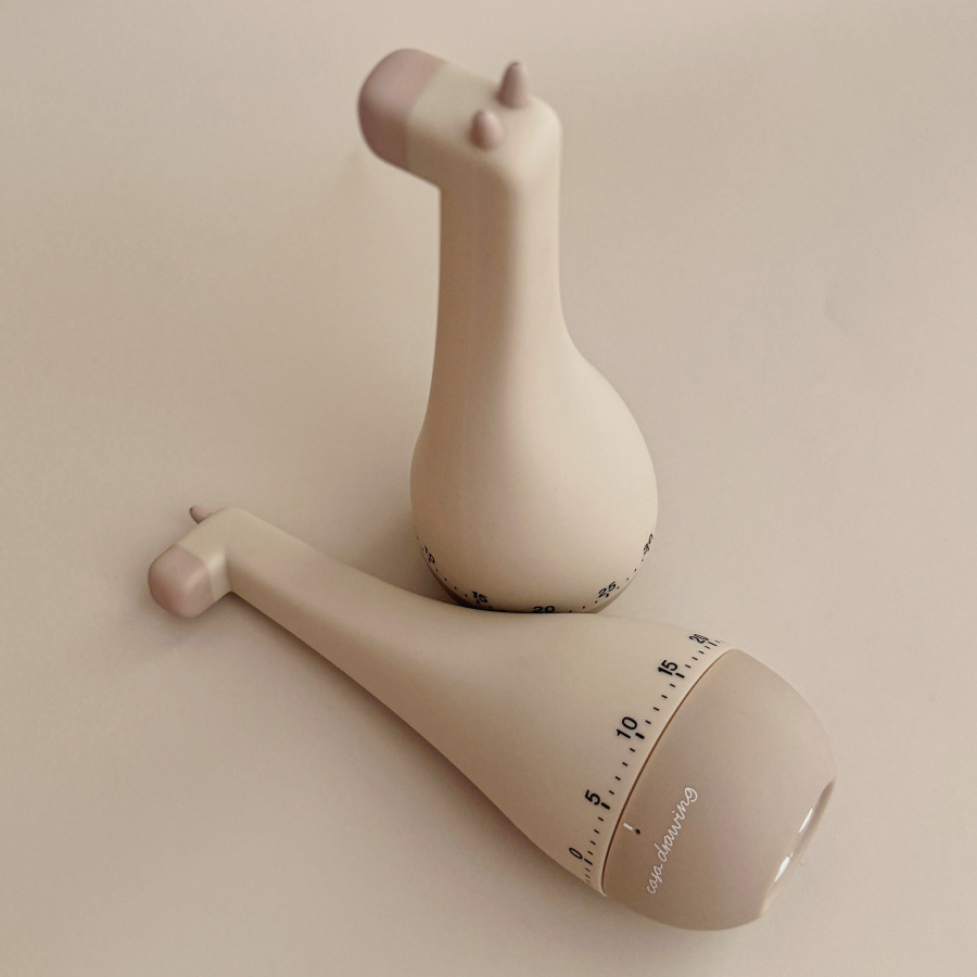 까사드로잉 뽀모도로 기린 타이머 공부 쿠킹 무소음 타이머