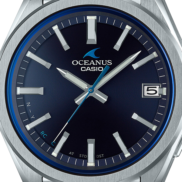카시오 CASIO 오셔너스 스틸 블루투스 남성 메탈 밴드 손목 시계 OCW-T200S - 상세 이미지 3