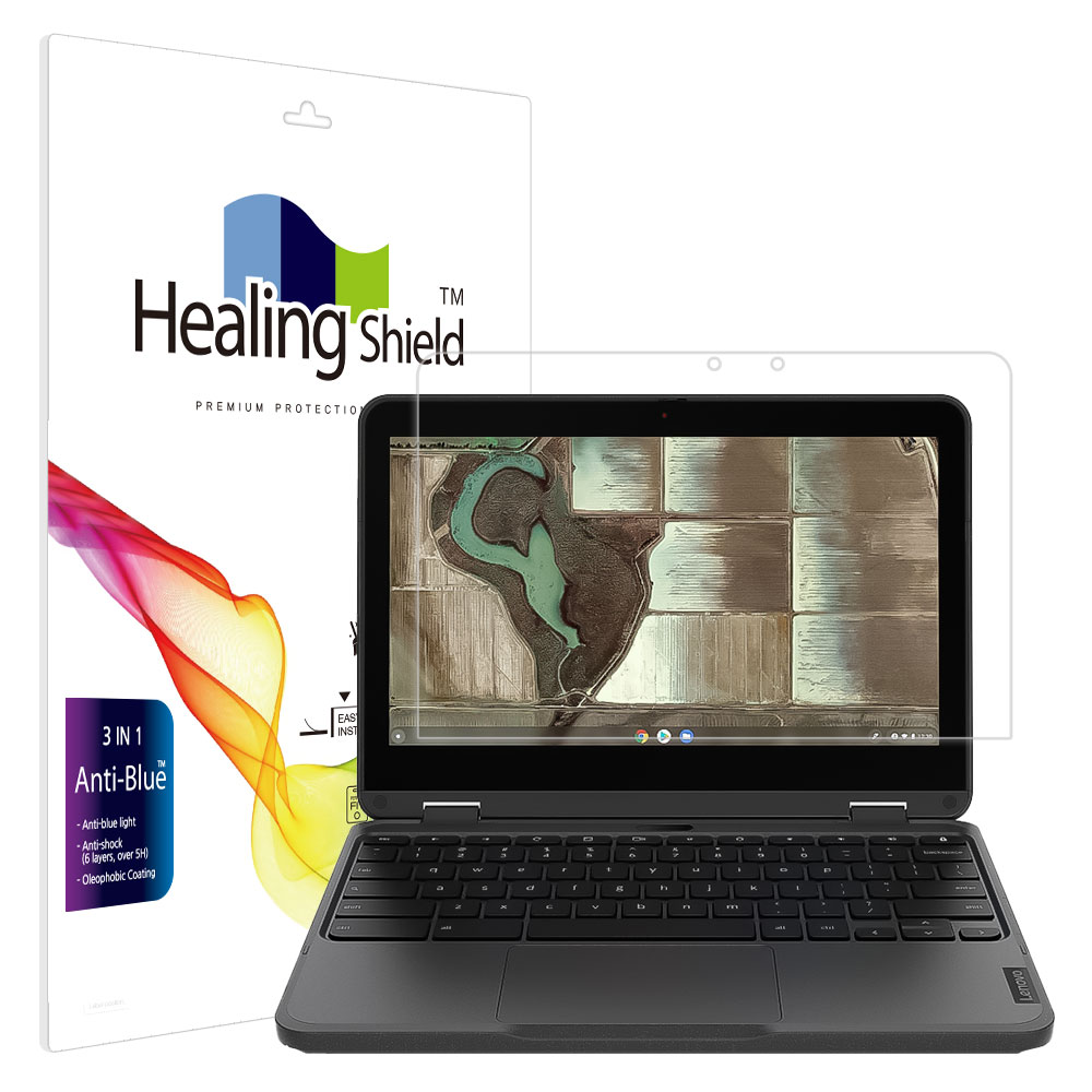 레노버 500e 크롬북 Gen3 블루라이트차단 액정보호필름 - 상품 이미지