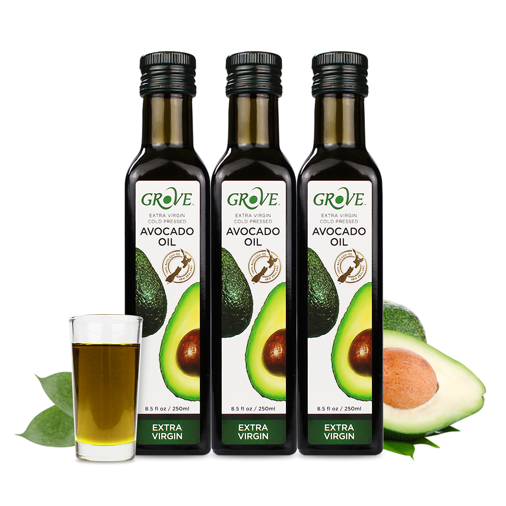 그로브 뉴질랜드 엑스트라버진 아보카도 오일 아보카드 아보카도유 250ml, 3개 - 상품 이미지