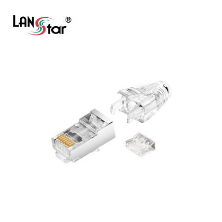 CAT.6A STP 27AWG 전용 커넥터 부트 세트 100개 LSN-CAT6A-STP