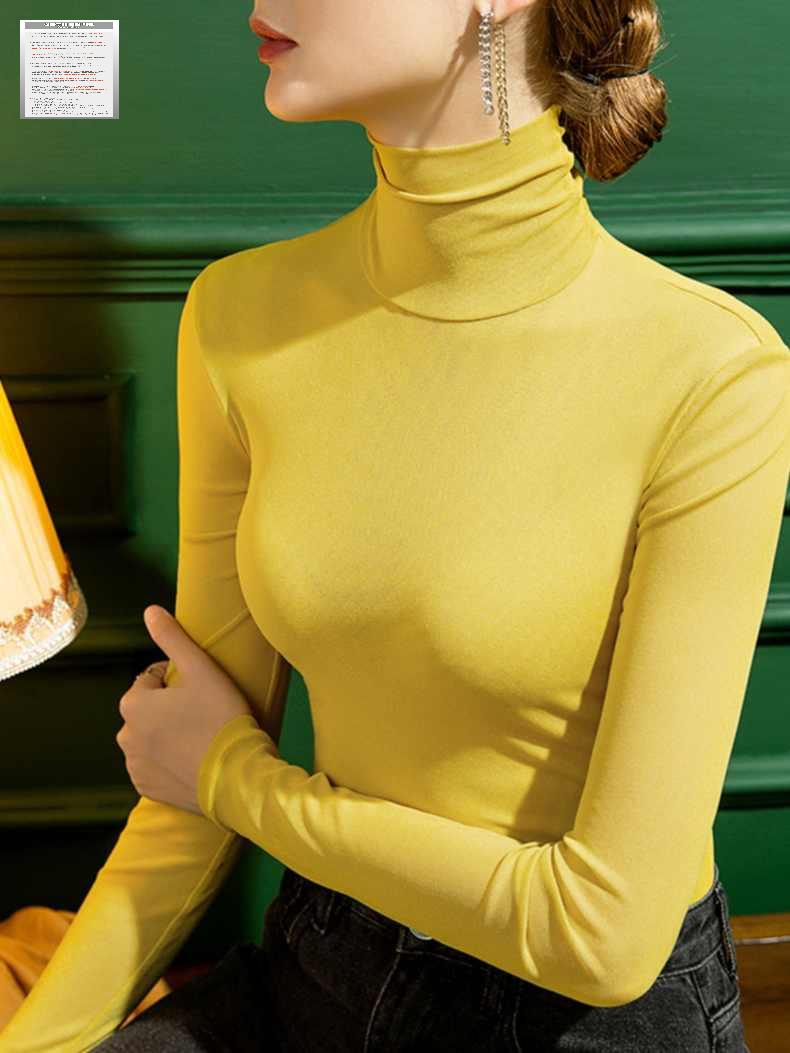 폴라댄스 모던 스포츠 라틴댄스복 망사 살사 상의 긴팔 댄스복 방송 라인 여성 - 상세 이미지 2