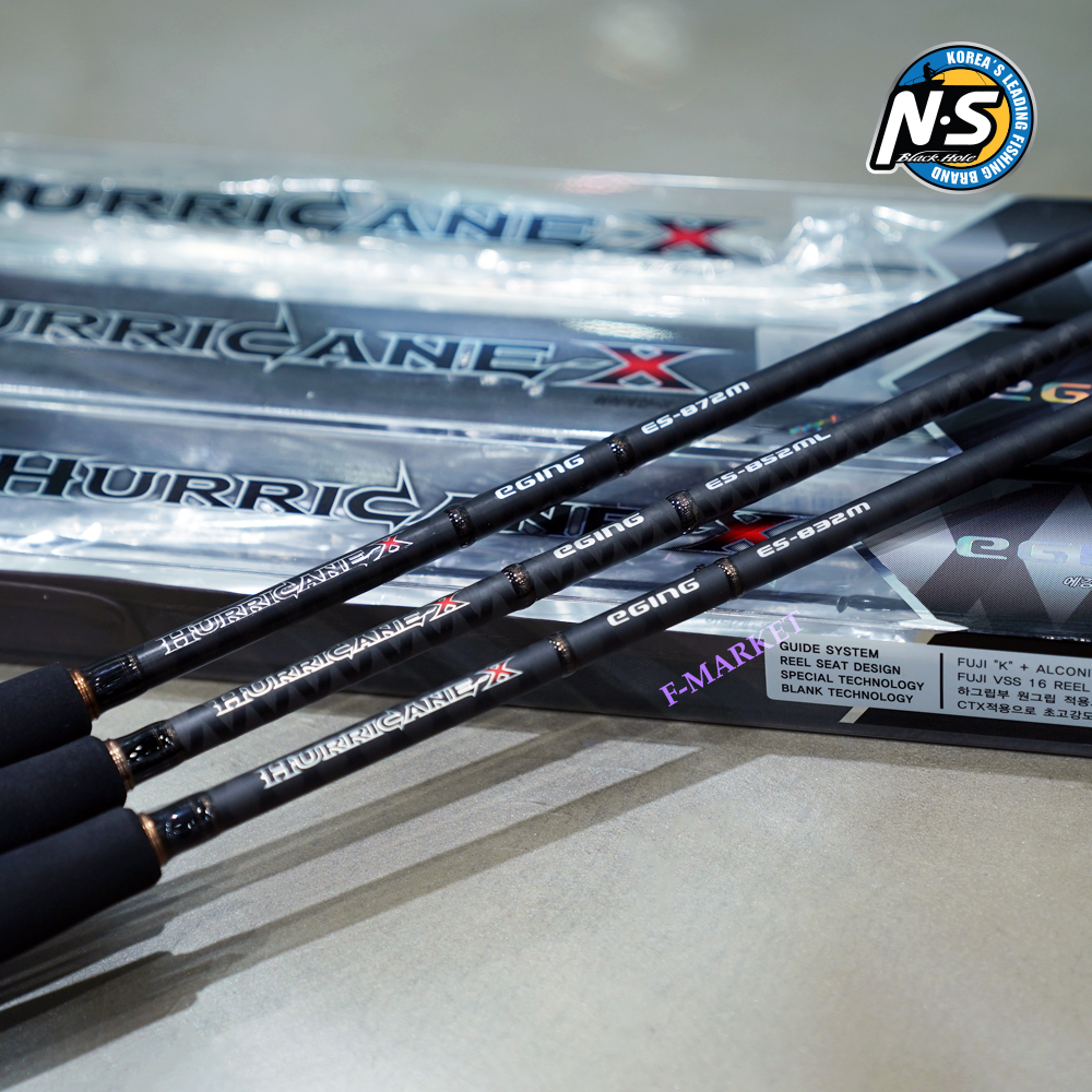 NS 허리케인 X 에깅 팁런 무늬오징어 낚시대 ES-682L