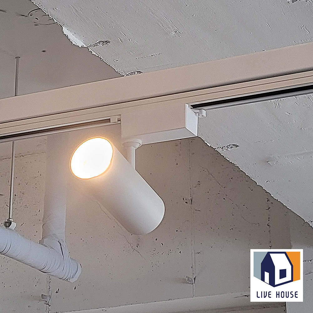 LED 레일 조명 COB 스팟 카페 스포트라이트 핀조명 화이트 30w - 상세 이미지 5