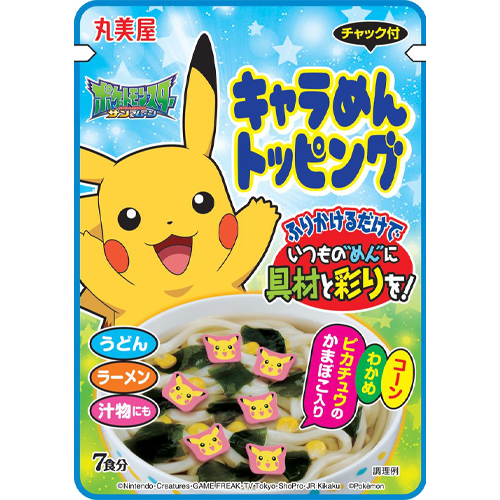 마루미야 포켓몬스터 캬라멘 토핑 어묵칩 14g - 상품 이미지