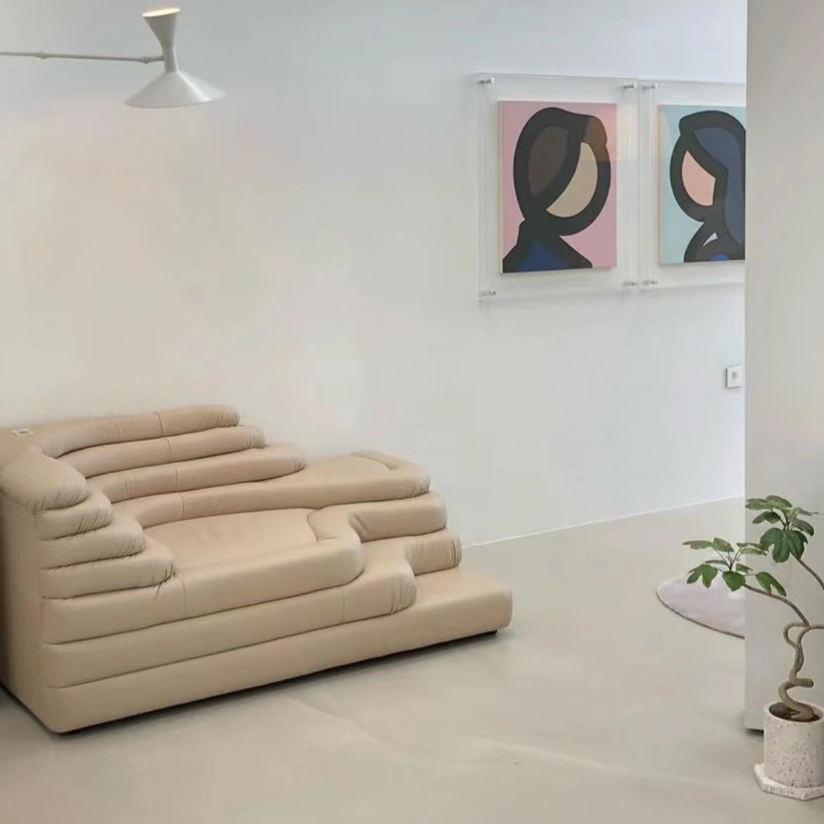 DS-1025 모듈 계단식 등고선 소파 DS-1025 SOFA