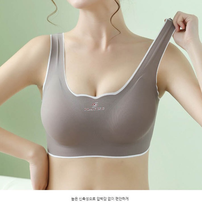 가슴보정속옷 가슴커보이는브라 뜨지않는브라 이미지 2