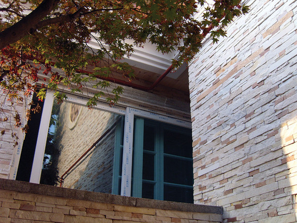 유닛적층돌 스탠다드적층돌 혼합시공 300x50x16T / 하다건재 천연석