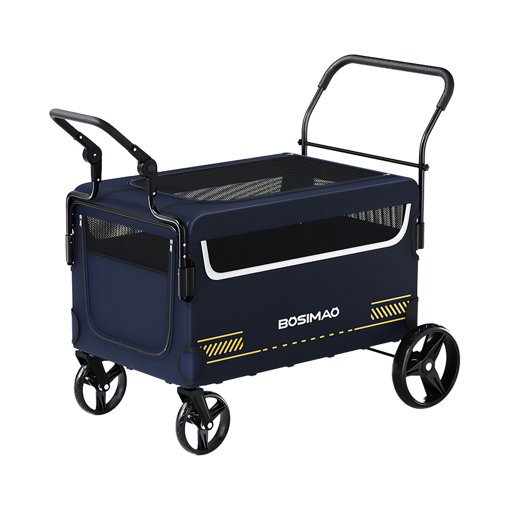 공간녹백 대형견 유모차 강아지 애견 개모차 웨건 중형견 트레일러