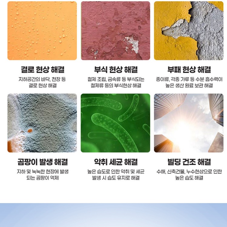 120평 산업용 대형 제습기 창고용 제습기 창고형 제습기 창고 제습 - 상세 이미지 2