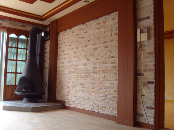 유닛적층돌 스탠다드적층돌 혼합시공 300x50x16T / 하다건재 천연석