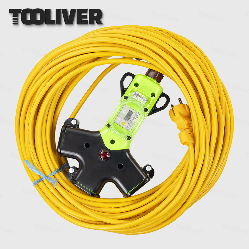 방우 콘센트 3구 30M 전기 작업선 릴선 연장선 리드선 캠핑 누전차단 실사용 후기 | 효과 있을까? - 대표 이미지