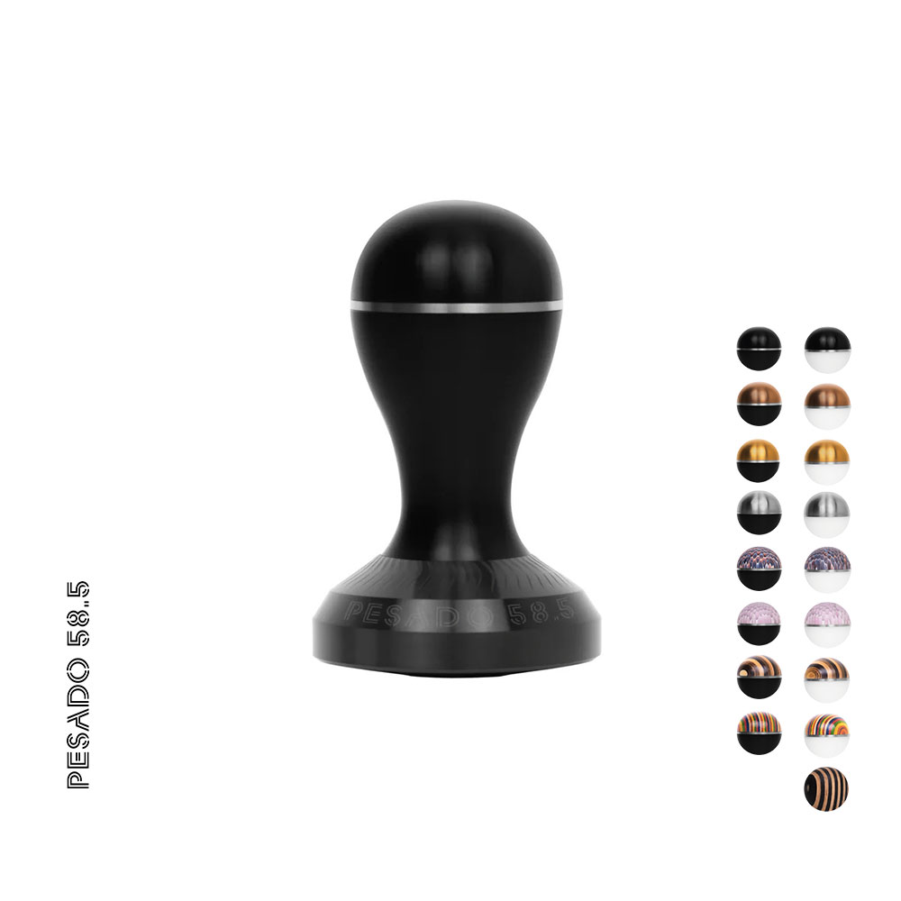 페사도 풀 문 웨이브 탬퍼 - 컨벡스 커브템퍼 58.5mm 17색상 쫀득한에스프레소 - 메인 이미지