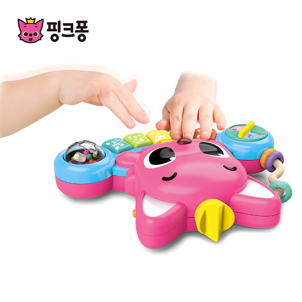핑크퐁 EQ영어피아노 소근육 감각발달 영어동요 악기놀이 - 상세 이미지 2