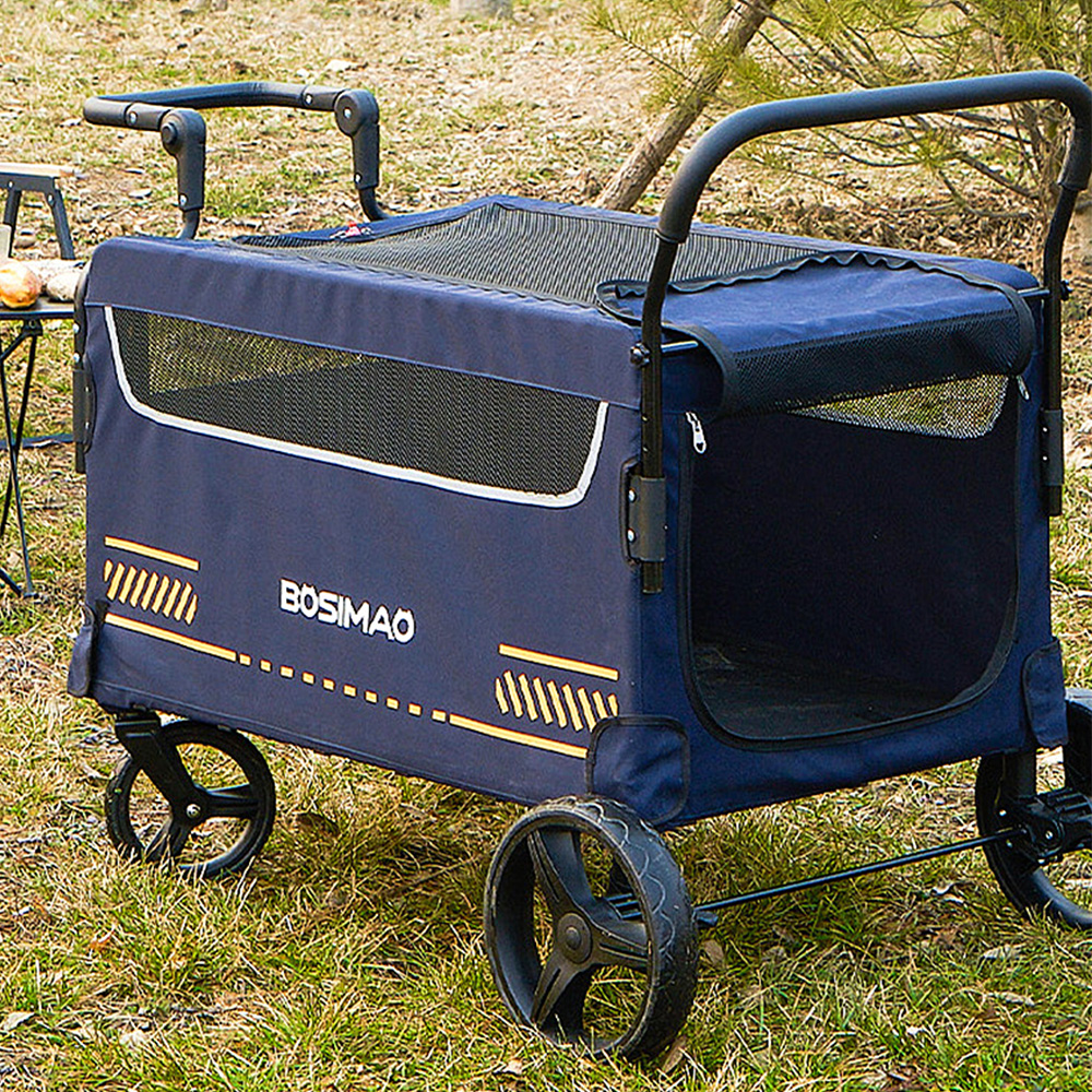 공간녹백 대형견 유모차 강아지 애견 개모차 웨건 중형견 트레일러