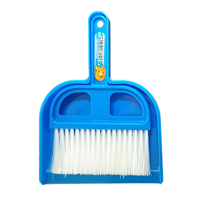 미니 청소세트 빗자루 : 파랑