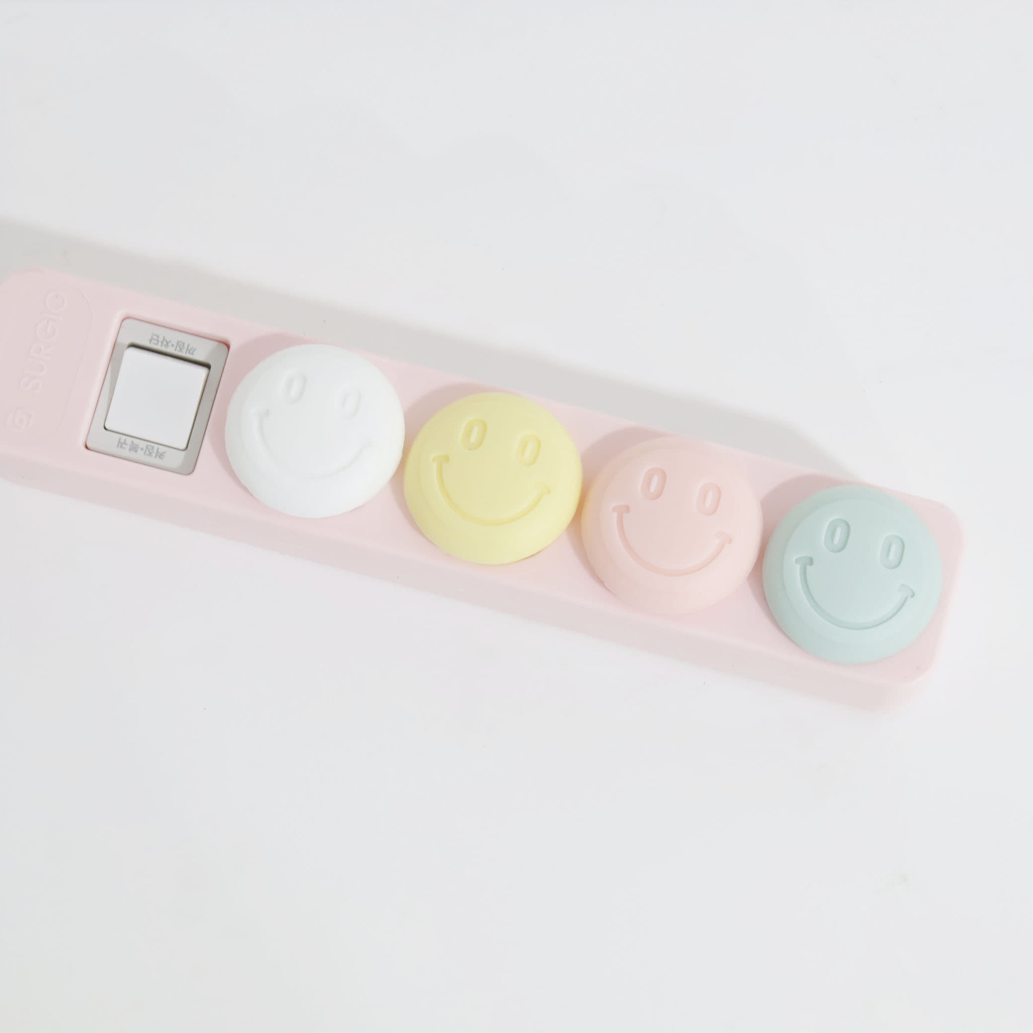 아텍스 국산 콘센트 안전커버 마개 보호 파스텔컬러 20개 1세트