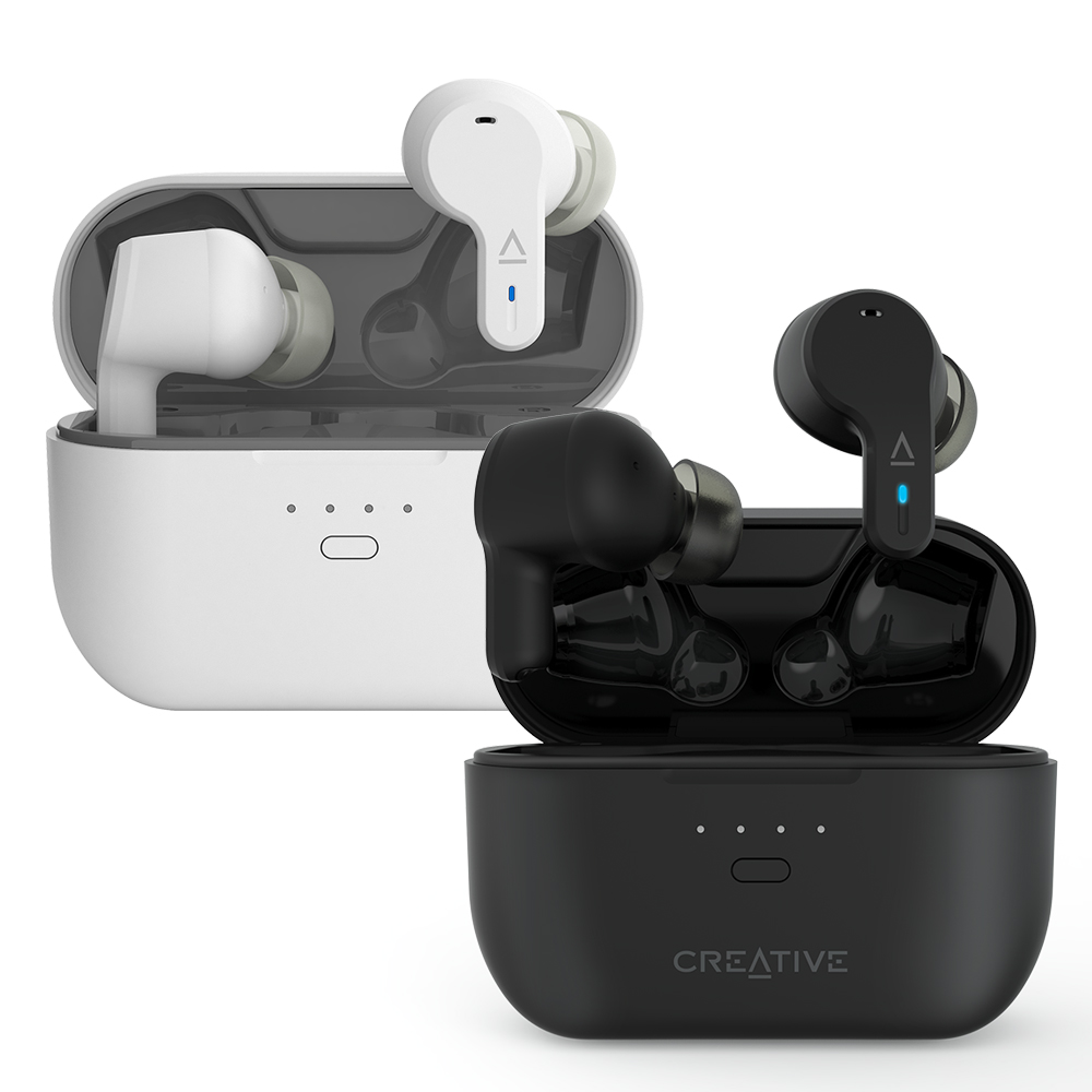 크리에이티브 ZEN AIR PRO 무선 블루투스 이어폰 (블랙/화이트)