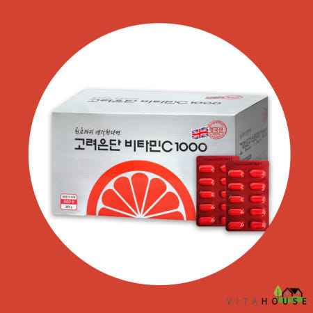 고려은단 비타민C1000 1080mg x 600정 1박스 (20개월분) V