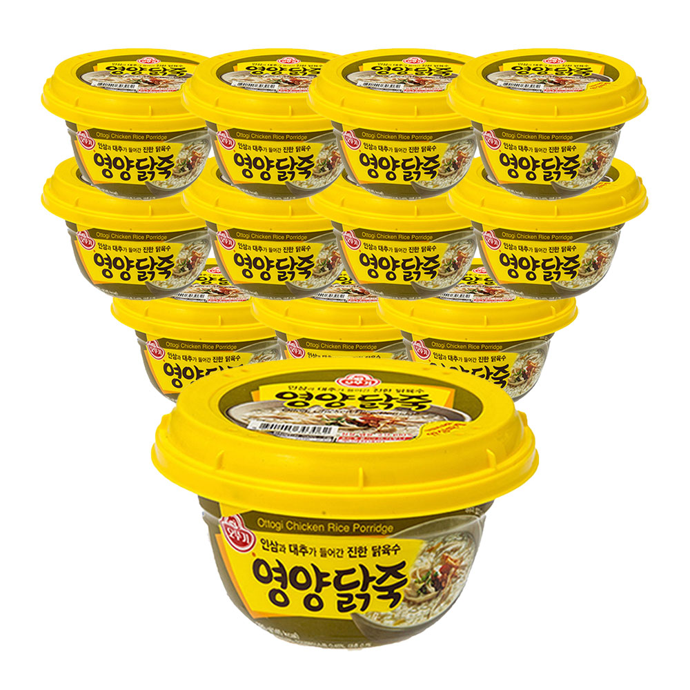 오뚜기 용기죽 영양닭죽 285g 12개 - 메인 이미지