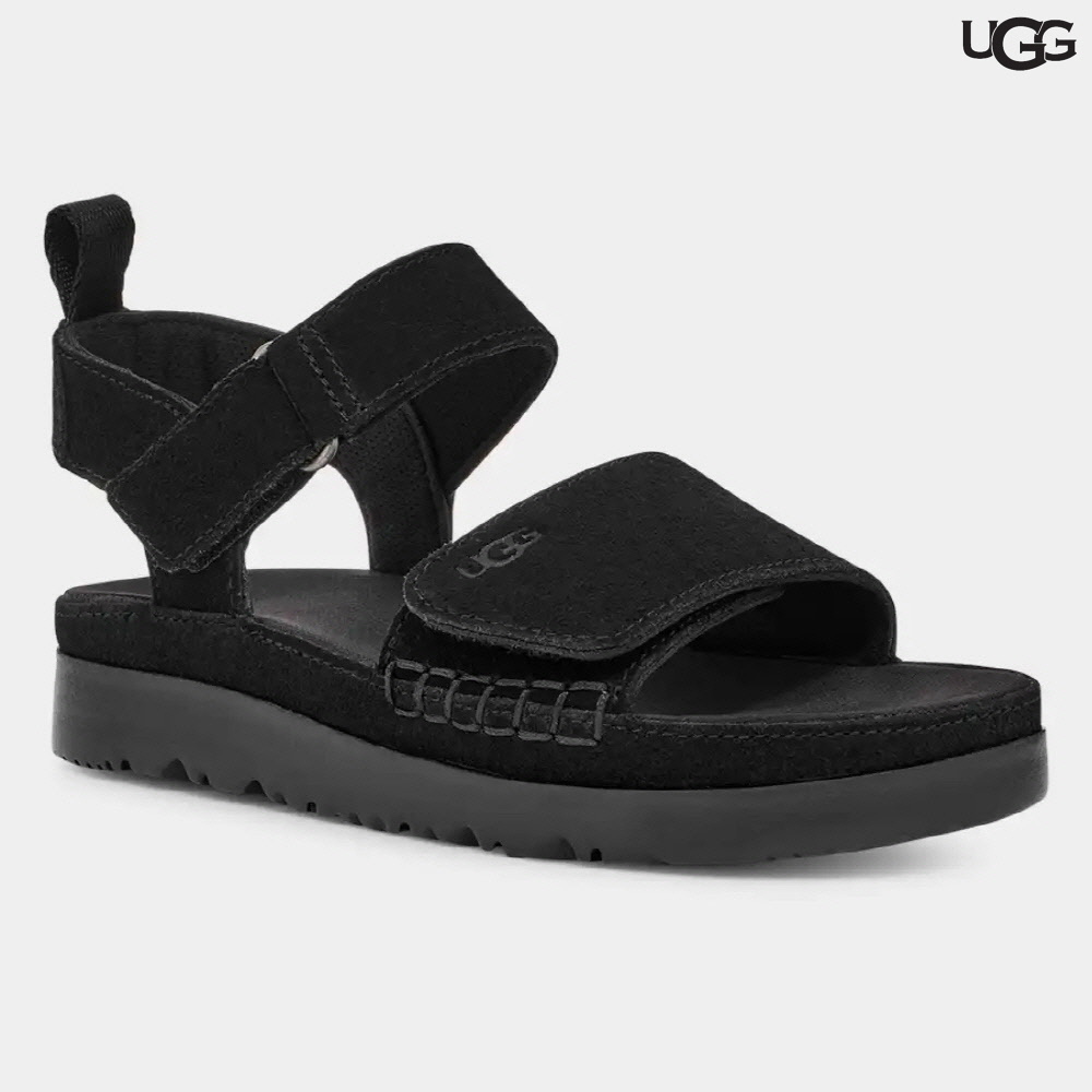 UGG 어그 여름 골든스타 플랫폼 샌들 블랙, 235-240mm - 상세 이미지 5