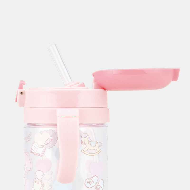 스케이터 산리오 마이멜로디 캐릭터 접이식 핸들 원터치 빨대컵 260ml KSHW1N - 주방·식기 - 하카타몰