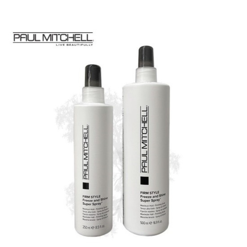 폴미첼 프리즈 앤 샤인 슈퍼 스프레이 250ml 워터스프레이 강력한 고정력 헤어샵 전문가용 - 상세 이미지 2