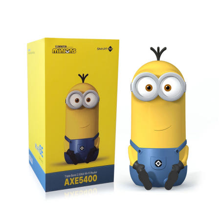 대한민국(다보링크) 미니언즈 공유기 게임용 WiFi 6E AXE5400 유선 무선 와이파이 인터넷 모바일