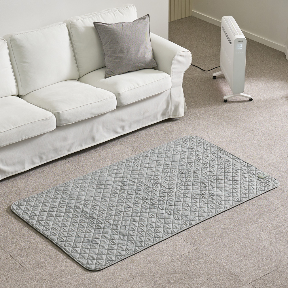 곰표한일 EMF 세미마이크로 항균 카본 탄소매트 샵그레이 더블