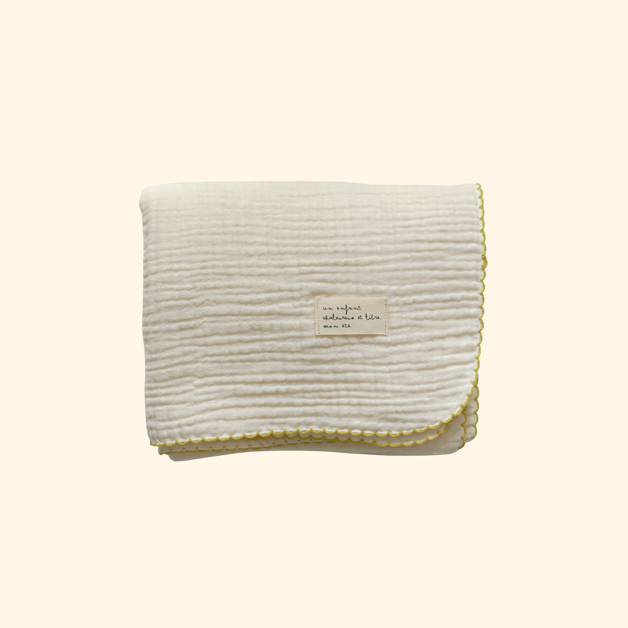 미뇽 블랭킷 - 아이보리