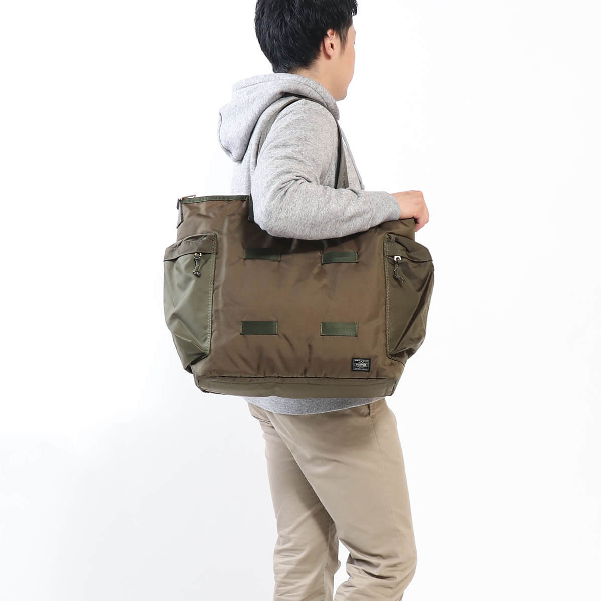 요시다 포터 PORTER FORCE 2WAY TOTE BAG 토트백 855-07500 - 상세 이미지 5