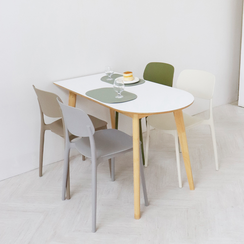 베리 체어 플라스틱의자 디자인 카페의자 1+1 (6color)