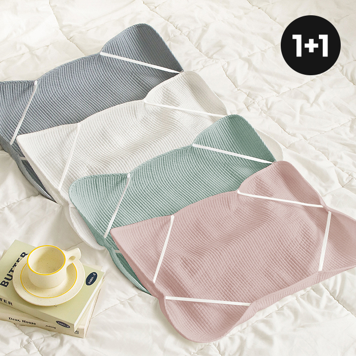휘릭 간편교체 순면 밴딩 베개커버(40×60) 2P