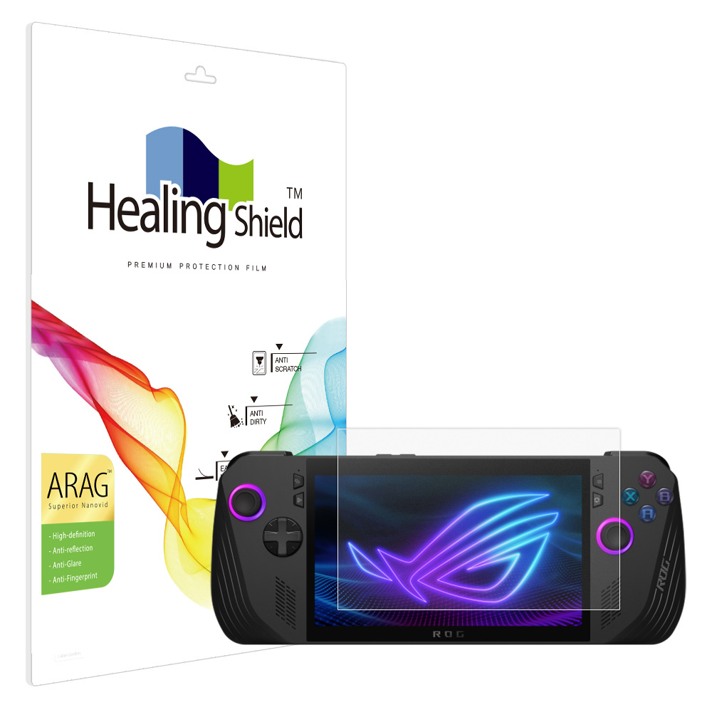 에이수스 ROG Ally X ARAG 고화질 저반사 액정보호필름 1매 - 메인 이미지