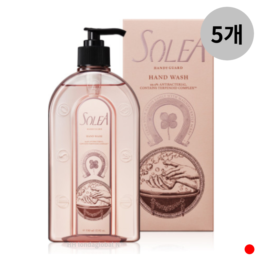 동아제약 핸디가드 솔리아 핸드워시 향균 530ml X5 : 이리와코리아
