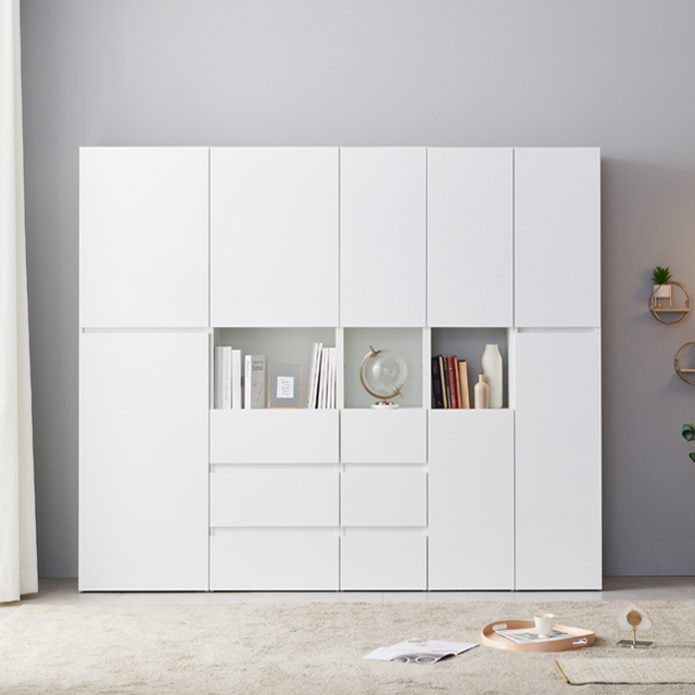 모노 월플렉스 시스템 400수납장 거실 베란다 다용도 틈새 장식장 오픈수납장